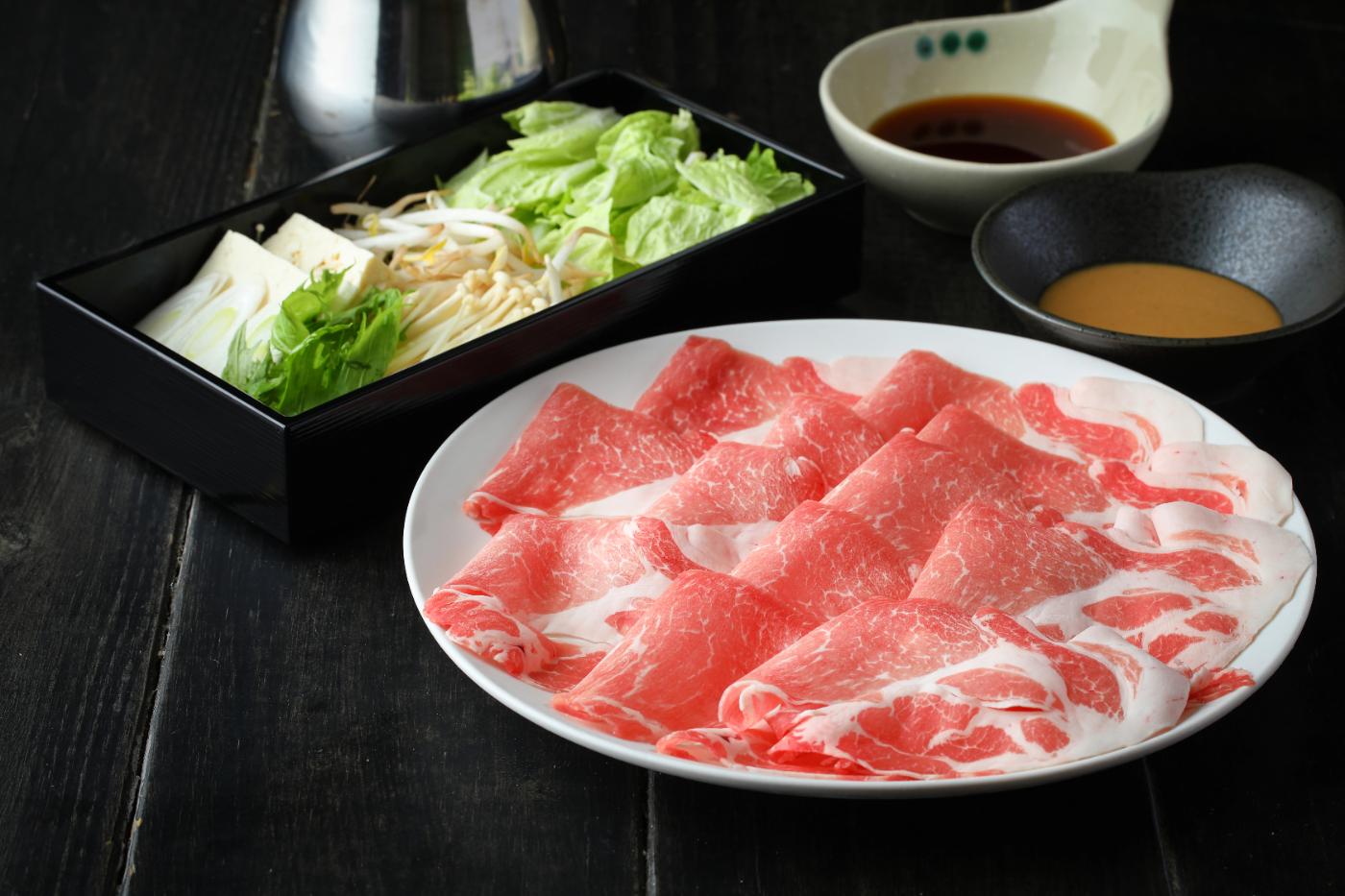 上豚しゃぶ定食